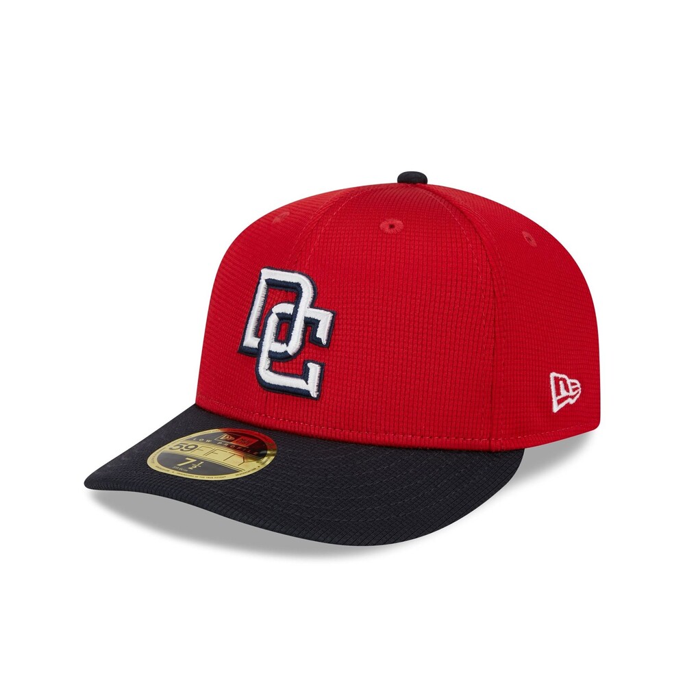 Washington Nationals 2025 Batting Practice Low 59FIFTY Fitted - Size 7 3/4